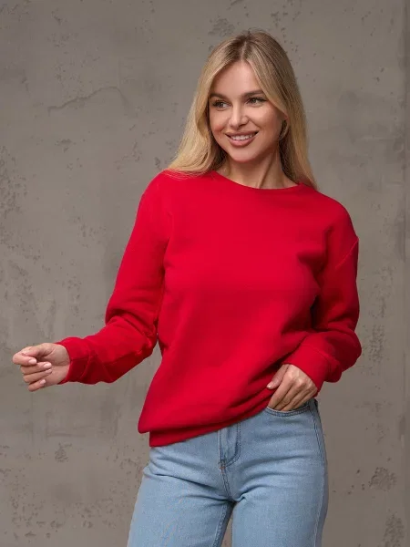 Світшот ISSA Plus червоний