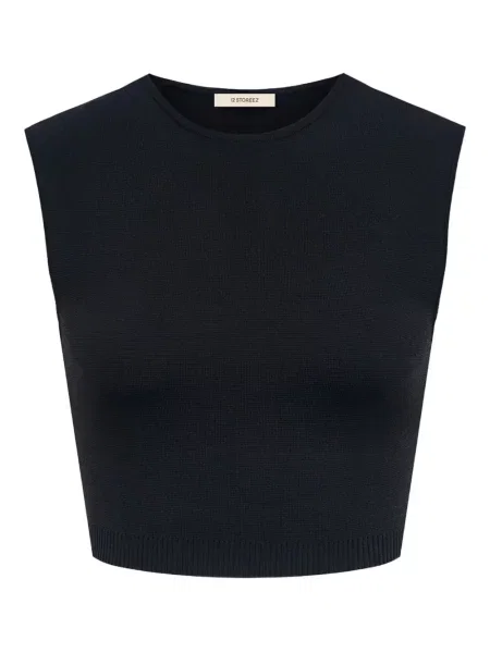 Top 12 Storeez bez rękawów czarny