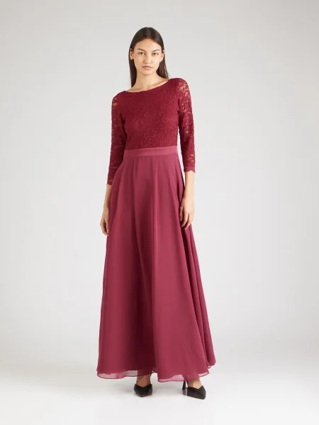 Swing Rochie de seară Vișiniu roșu