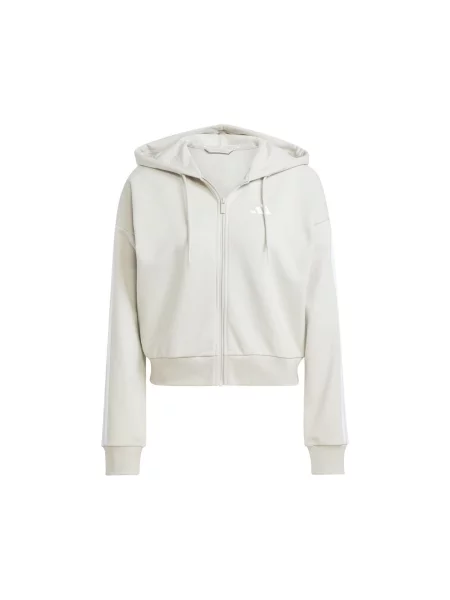 Csíkos ruha Adidas bézs