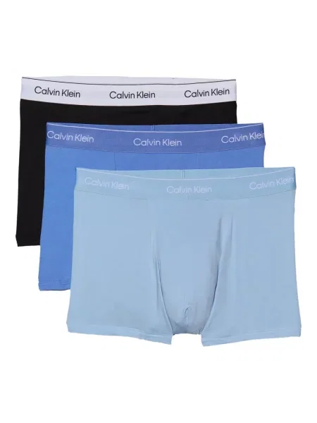 Boxeri Calvin Klein Underwear cu autograf negru