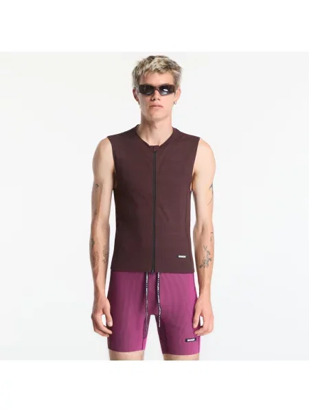 Vestă BANDIT AirKnit™ Distance Sleeveless Zip Espresso M