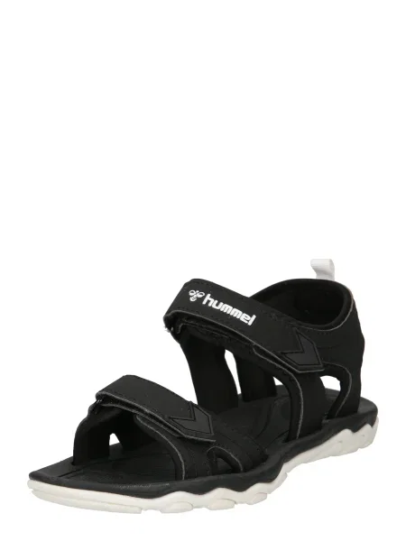Hummel Sandale negru alb