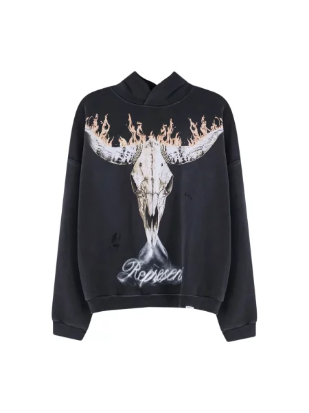 Bluza z kapturem Represent czarna