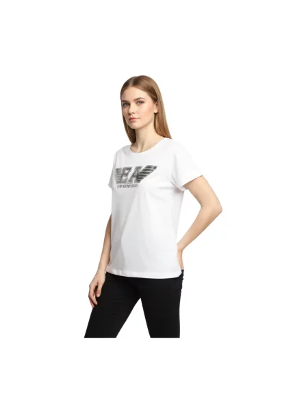 Koszulka Emporio Armani z logo czarna