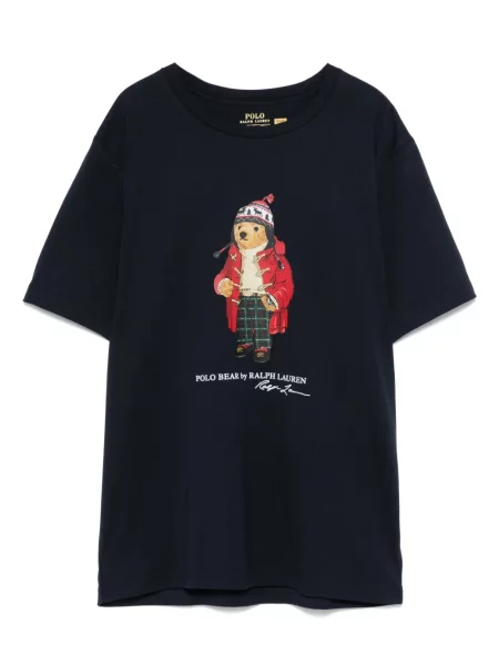 Koszulka polo dziecięca Polo Ralph Lauren niebieska