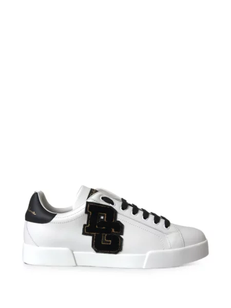Sneakerși Dolce & Gabbana cu autograf alb
