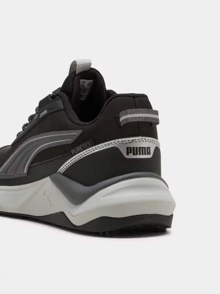 Дитячі Кросівки повсякденні PUMA Trailpuretex Lo Jr комбінований верх чорний