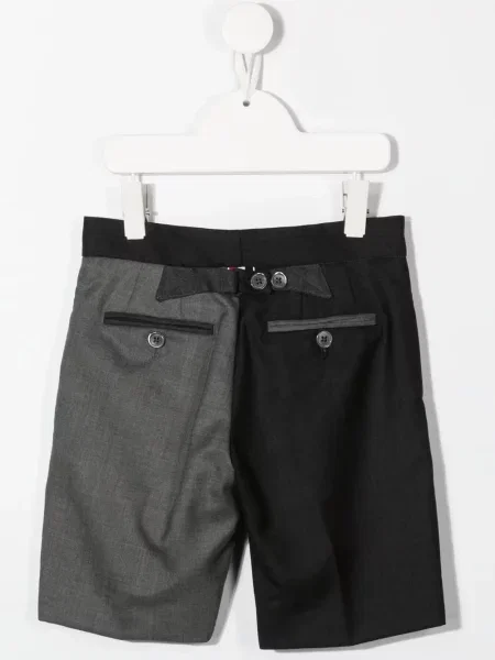 Bermudy dziecięce Thom Browne szare