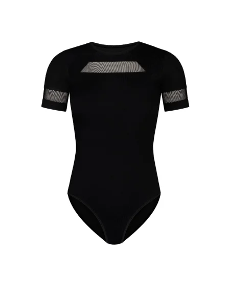 TEYLI Bodi majica Abby' črna