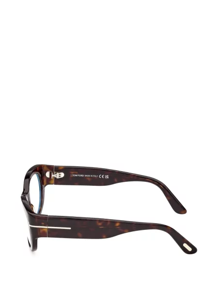 Ochelari de soare rotunzi Tom Ford Eyewear maro