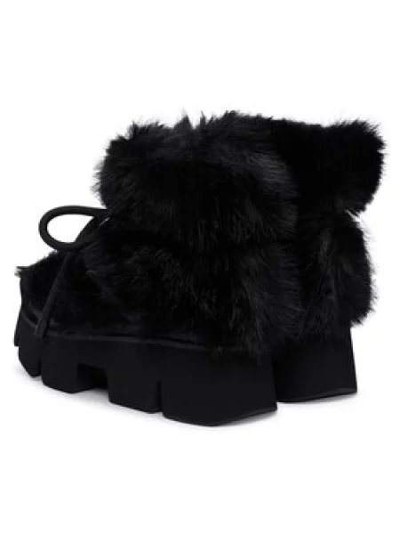 United Nude Hótaposó Stomper Fur Boot fekete