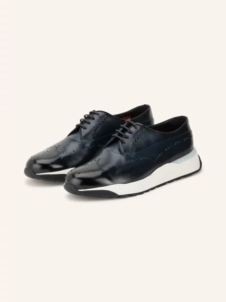 Santoni Trampki Zuno blau