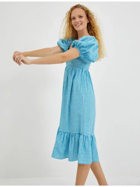 Rochie midi Koton până la genunchi albastru