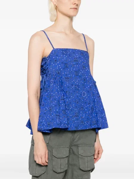 Bluzka Damson Madder niebieska