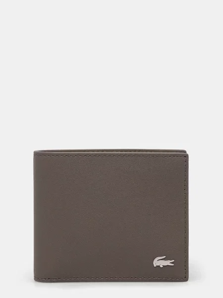 Lacoste кожен портфейл кафяво