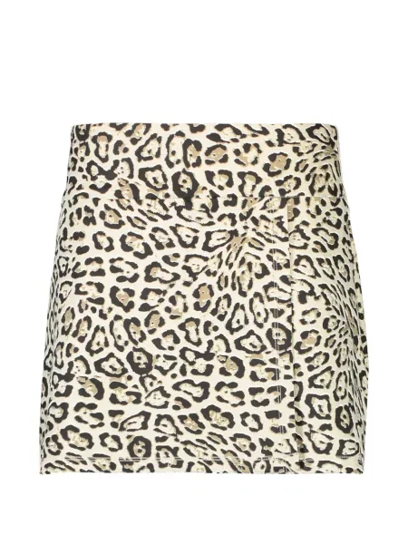 Fusta plisata Goldbergh cu imprimeu animal print plisată