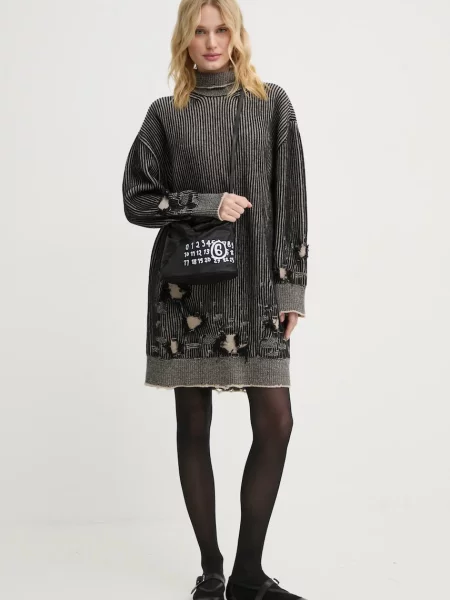 Сукня Maison Margiela mini oversize чорний