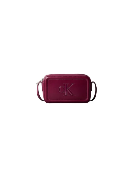 Calvin Klein torebka fioletowy czerwona