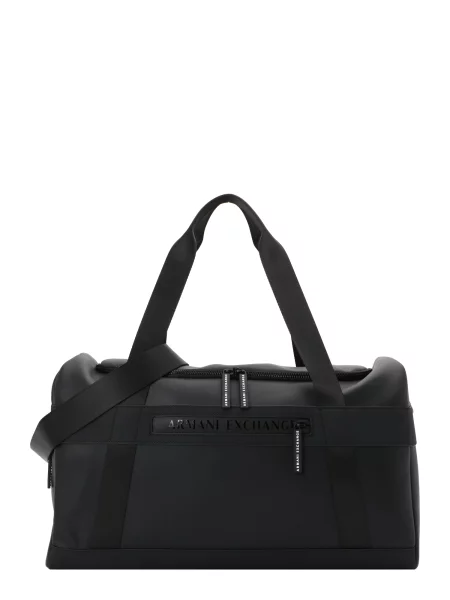 ARMANI EXCHANGE Cestovná taška HOLDALL' čierna