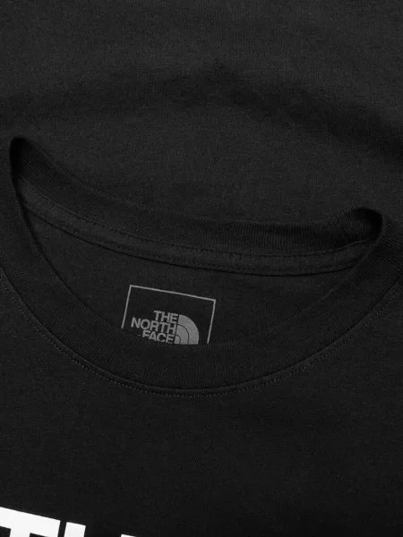 Tricou The North Face cu imagine negru