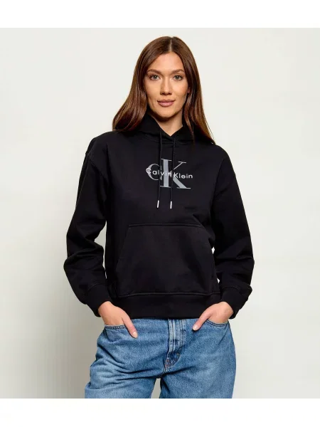 Calvin Klein Jeans Pulóver fekete
