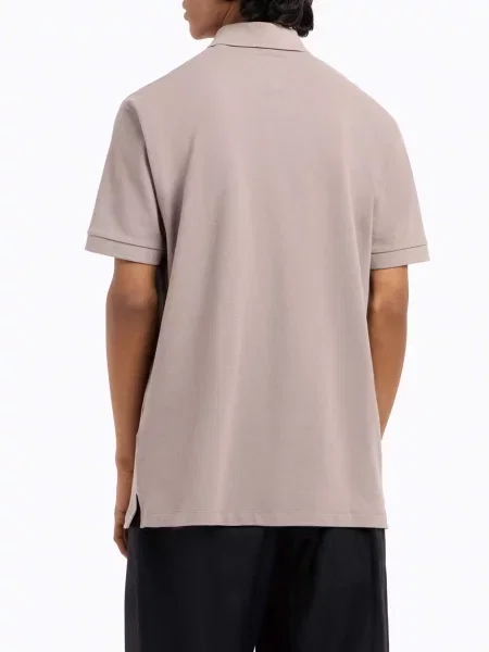 Поло Armani Exchange бежевое