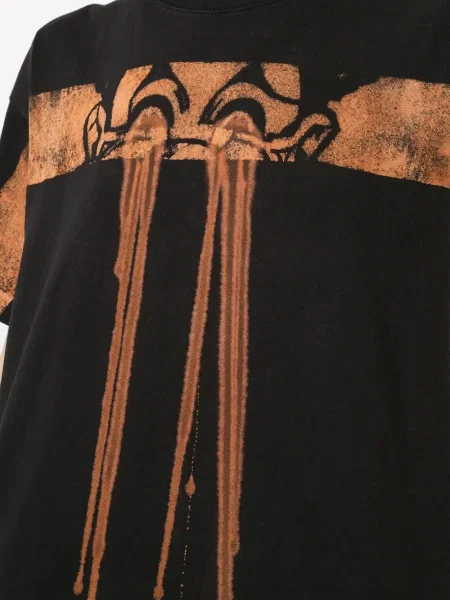 Tricou Aganovich cu imagine negru