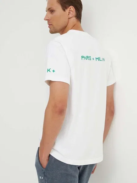 K+LUSHA t-shirt beżowa