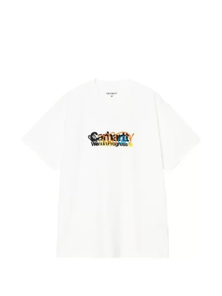 Tricou Carhartt Wip scurt alb