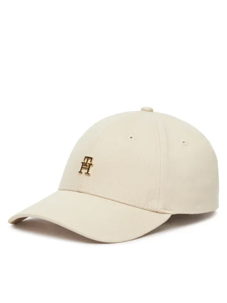 TOMMY HILFIGER Sapkák világos bézs