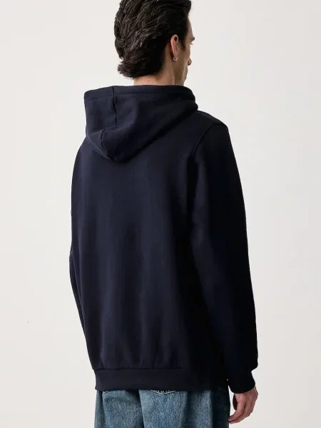 Les Deux bluza z kapturem granatowa