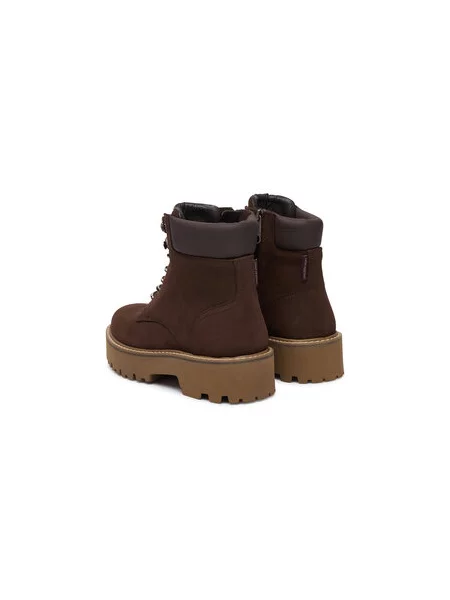 Tommy Jeans Žygio batai Tjw Platform Nubuck Boots ruda