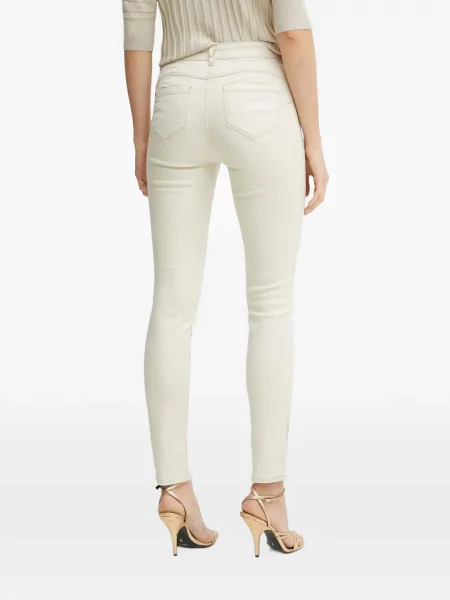 Слаб дънки skinny fit Morgan бяло