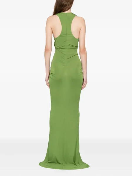 Rochie maxi Christopher Esber verde
