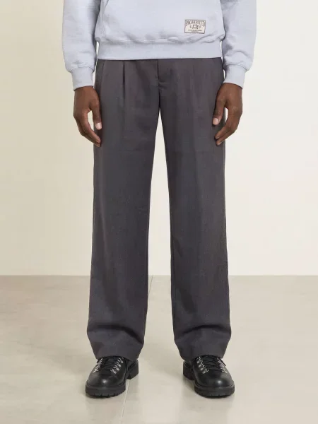 Prohibited Kalhoty Regular Fit dark grey šedé