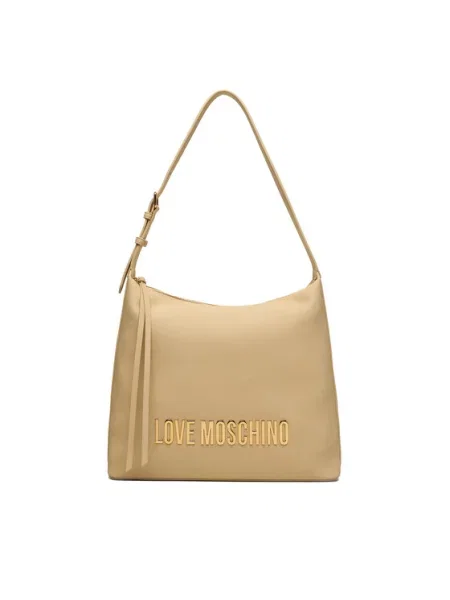 LOVE MOSCHINO Ročna torba bež