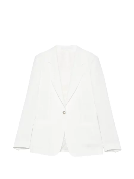 Едноредни блейзър Tagliatore бяло