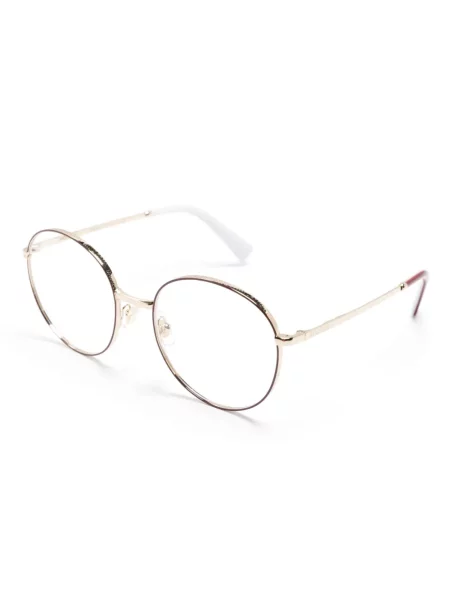 Saulės akiniai Miu Miu Eyewear raudona