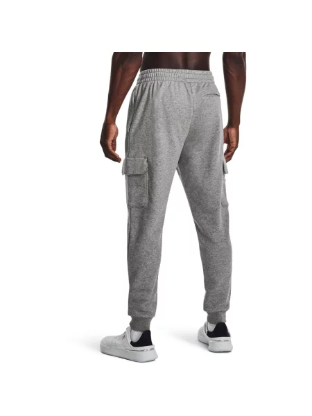 Spodnie Under Armour Rival Fleece Cargo białe