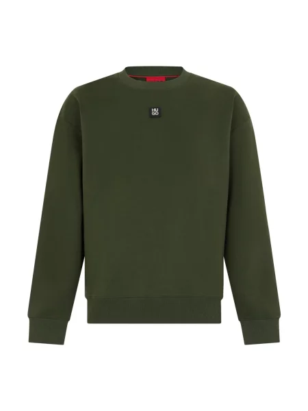 Bluza nierozpinana Boss zielona