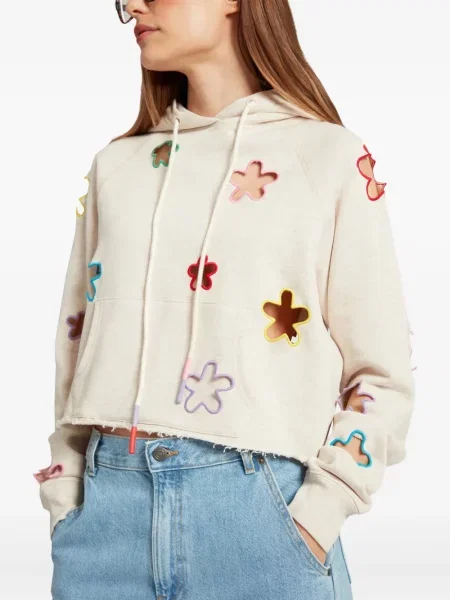 Hanorac cu glugă Mira Mikati cu model floral