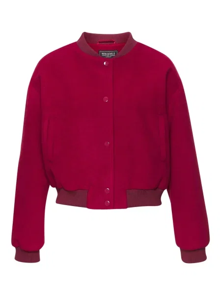 LASCANA Geacă de primăvară-toamnă bordeaux roșu