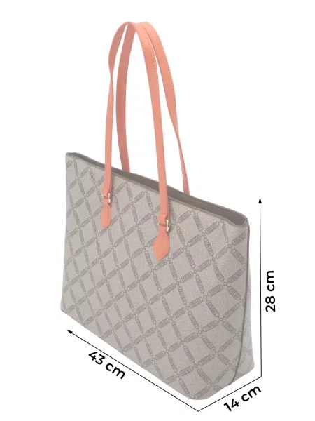 ITALIA Shopper torba Rialta tamno / smeđa / narančasta bež