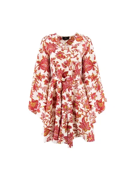 Mała mały sukienka mini Etro z wzorem paisley