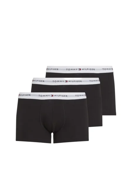 Boxeri Tommy Hilfiger cu autograf negru