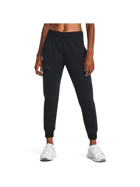Spodnie Under Armour Unstoppable Fleece Jogger Black/ Black XS czarne