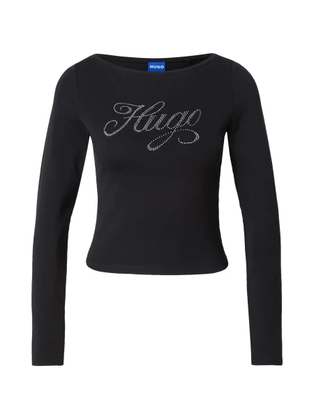 Tricou mânecă lungă Hugo negru