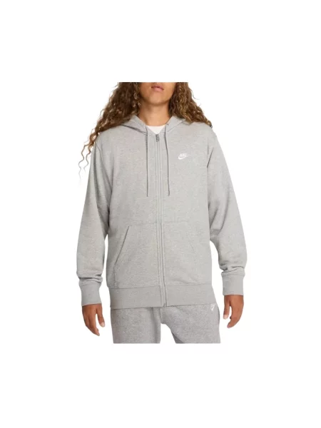 Bluza z kapturem Nike szara