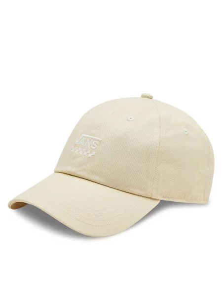 Kapa s šiltom Vans Court Side Curved Bill Jockey Écru bela